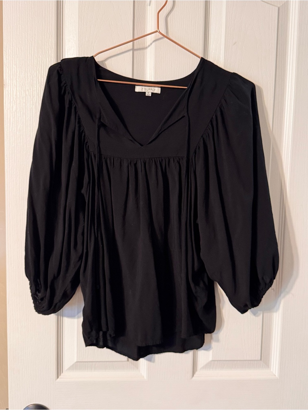 Z Supply Peasant Blouse